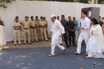 Celebs Condolence To Sridevi At Mumbai